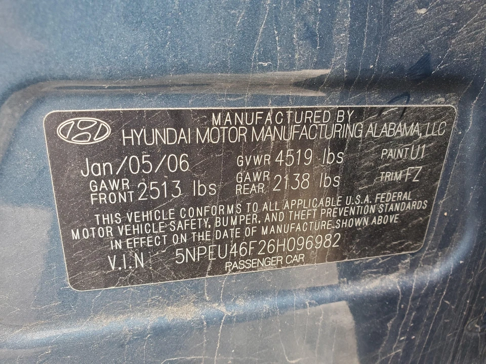 Depósito de combustible (sin bomba de combustible) Hyundai Sonata 2006-2010 Foto 3 de 4
