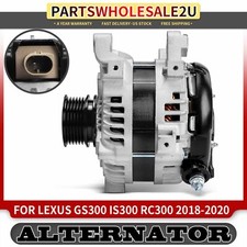 New Alternator for Lexus GS300 IS300 RC300 GS200t IS200t RC200t 180 Amp 12 Volt