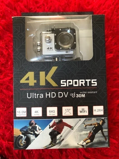 Popular 4K Sports Ultra HD DV 30M Action Camera. New. DISCOUNT FOR A FEW DAYS