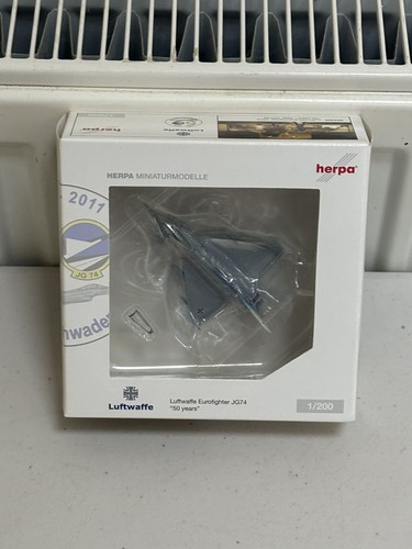 Herpa Wings 1:200 Luftwaffe Eurofighter JG74 50 Years Limited 1000 Ex.