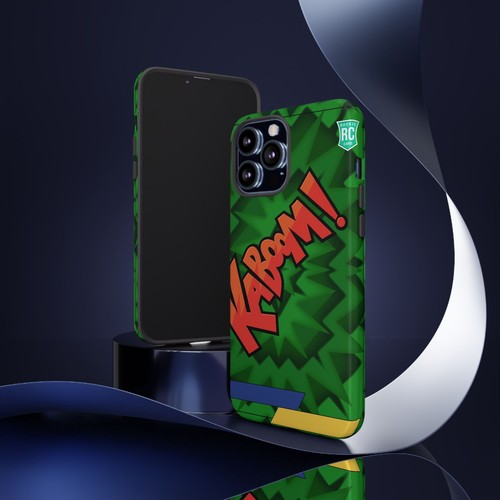 Phone Case, iPhone 16, Samsung Galaxy S24, S25, Green Kaboom Rookie - Picture 107 of 255