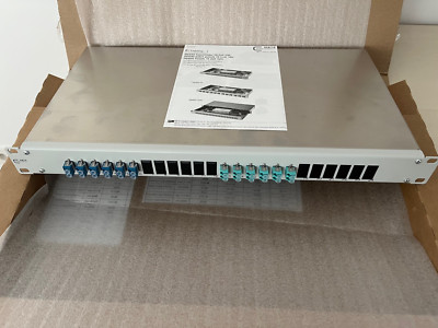 Metz Connect Patchfeld OpDAT fix 2x6xLC-D OS2+OM3 spi | 150 25M JJ12-E