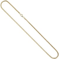2,6Mm Zopfkette Halskette Collier Halsschmuck 585 Gelbgold Gold 45Cm, Goldkette