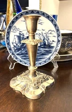 Vintage Silverplate Candlestick by  Gorham # 20702-7”x4”