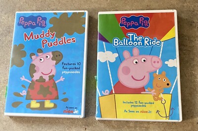 Nick Jr. Peppa Pig: Muddy Puddles And The Balloon Ride DVD
