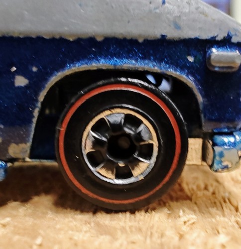 Hot Wheels - Classic Sparkle Blue Van 1974 - Hong Kong Made Die Caste Metal - Picture 8 of 11