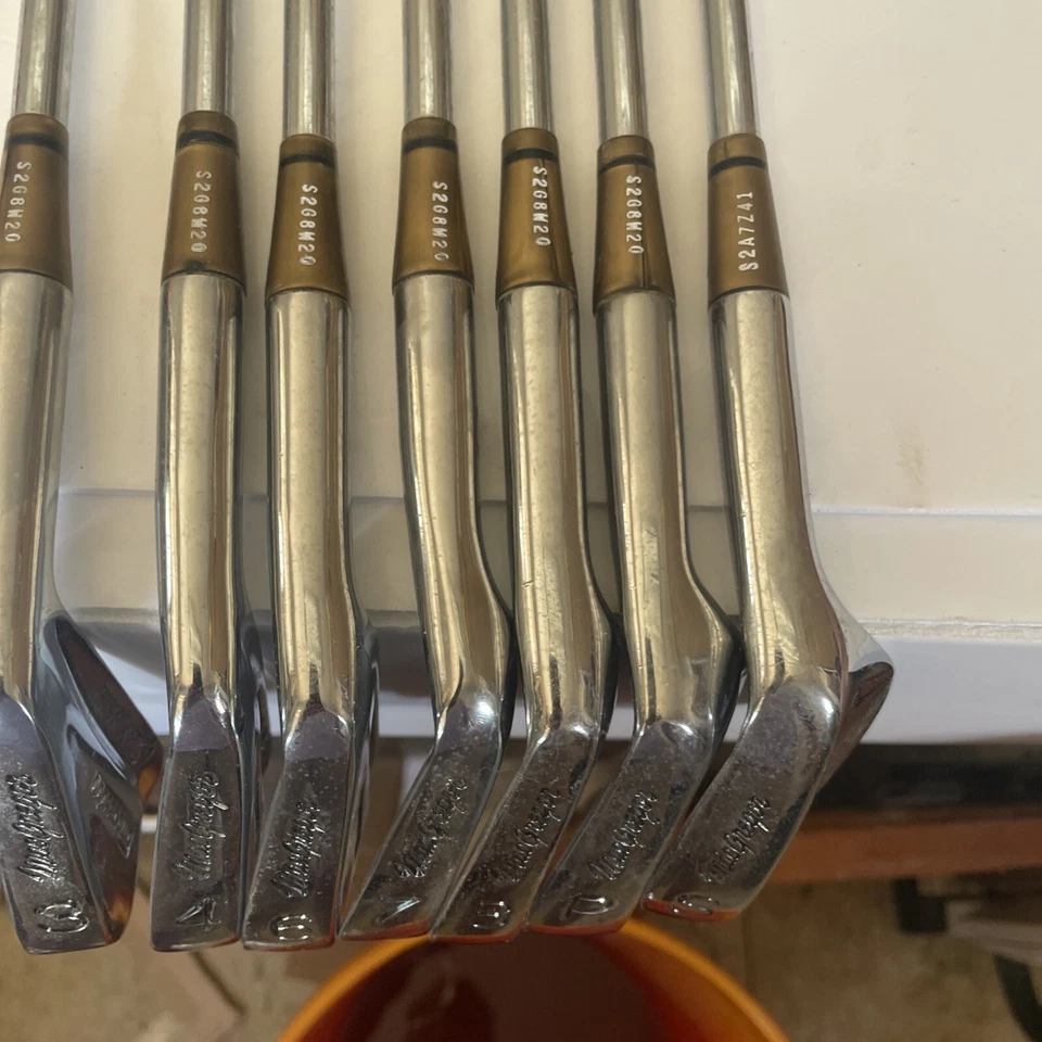 MacGregor Nicklaus Ambassador Partial Irom Set 3 4 6 7 8 PW SW Mint Condition - Image 3 of 4