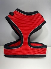 Air Dog Harness - All Weather Mesh Step in Vest Harness for Small 14.5-16" Red