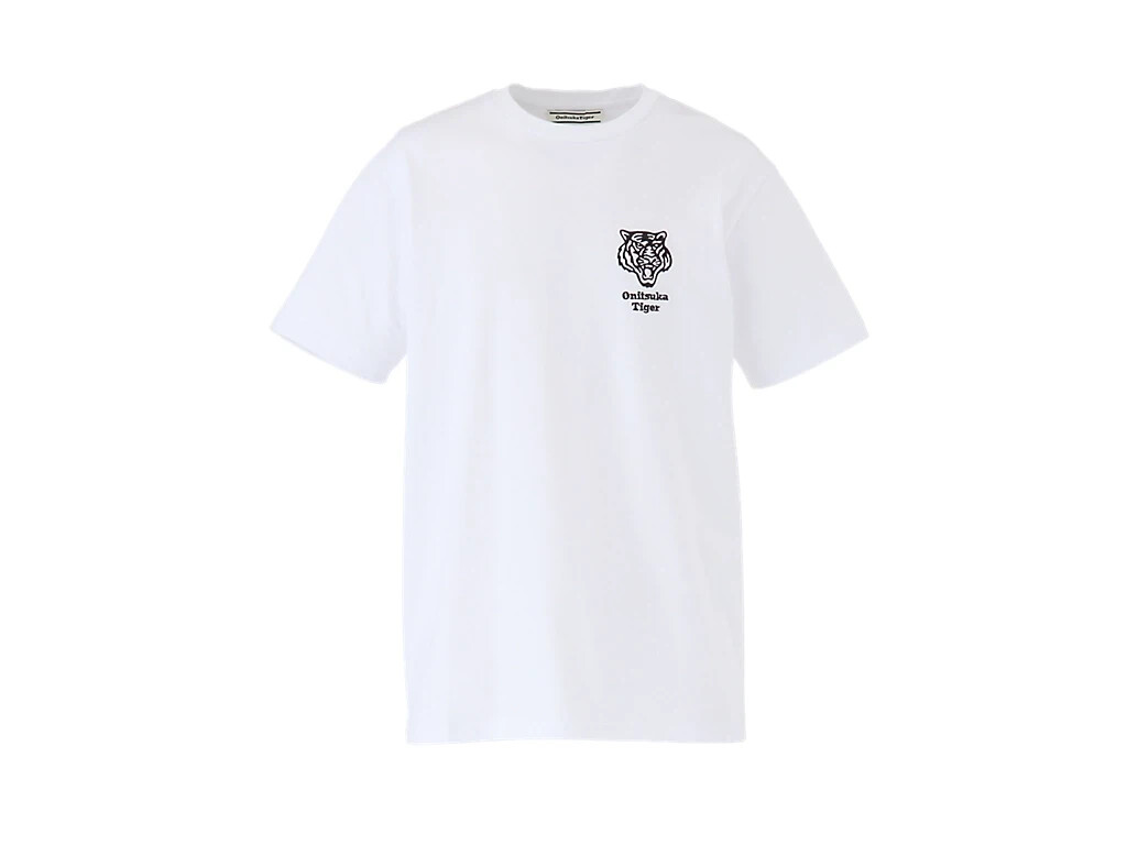 トップス Onitsuka tiger logo print foodie Onitsuka tiger logo print foodie