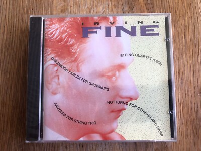 IRVING FINE Chamber Music Kammermusik JUILLIARD STRING QUARTET rare CD neu