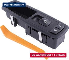 ApplianPar Front Passenger Side Window Switch with Door Lock Switch for Ram 1500