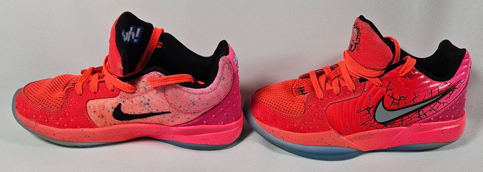 Nike Ja 2 Koolaid GS Bright Crimson FLT Silver IF3948 600 Size 2.5Y thumbnail 3