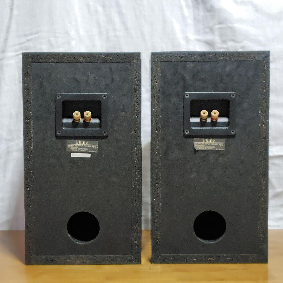 KENWOOD LS-E7 　ブラック光沢　ケンウッド　スピーカー こうさん専用 KENWOOD ケンウッド スピーカー LS-E7 ブラック