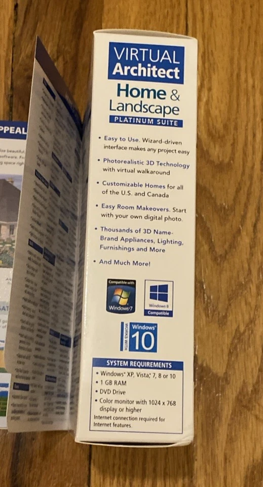 Virtual Architect Home & Landscape Platinum Suite FREE SHIPPING - Image 4 of 4