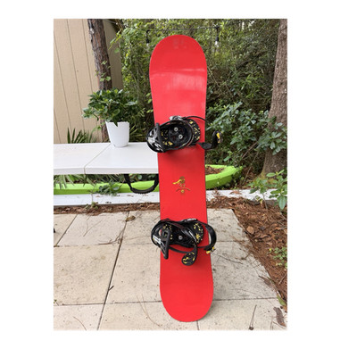 Snowboard and Boots