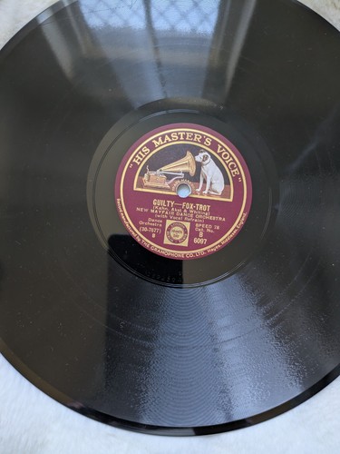 New Mayfair Dance Orch/Al Bowlly On A Cold & Frosty Morning 78rpm Record E - Picture 4 of 4