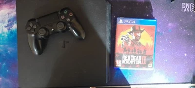 Sony PlayStation 4 Slim 500 Go Console - Noir - Photo 1/4