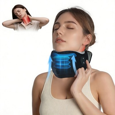 Cervical Neck Traction Device - Collar Brace Support for Pain Relief & Therapy