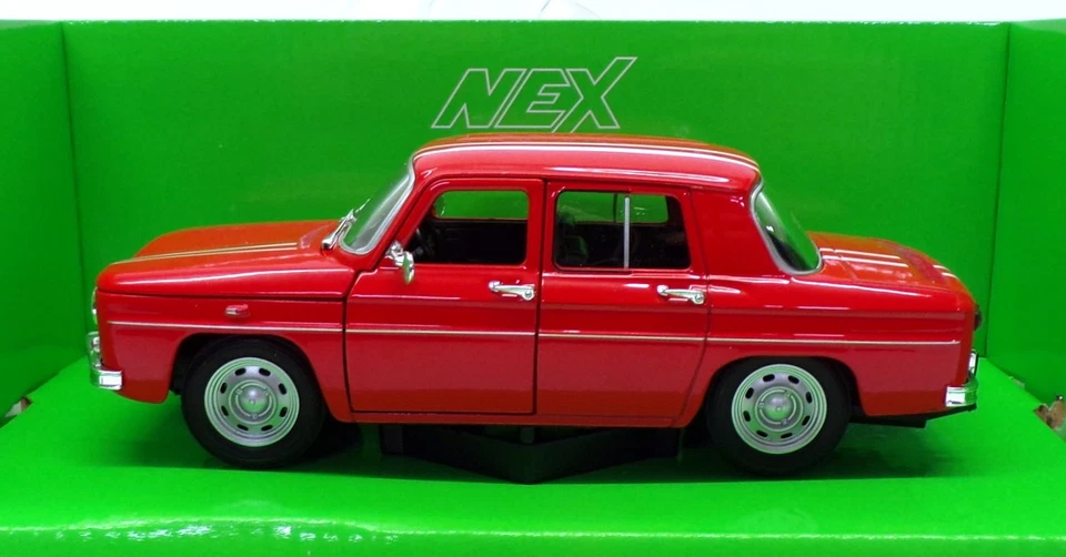 Welly 1/24 Scale Model Car 24015W - 1964 Renault R8 Gordini - Red - Image 3 of 4