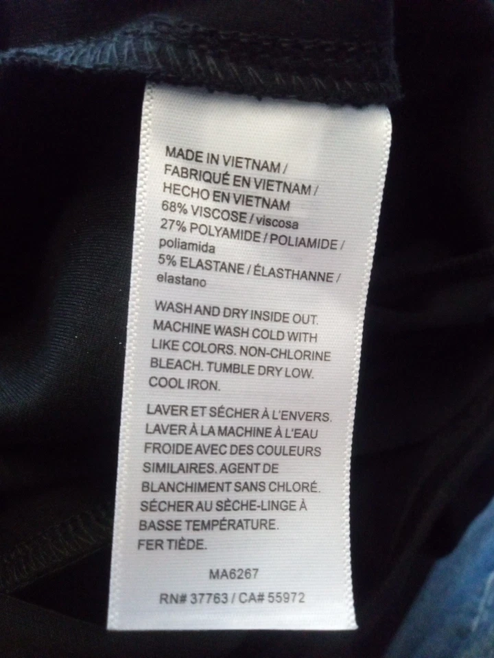 Брюки женские Rafaella The Crop Boot черные без застежек для похудения размер XL (35X26) - Изображение 4 из 4