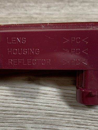 1997-04 C5 Corvette Rear High Mounted Center Third Brake Light Lamp OEM 10253893 - Picture 4 of 6