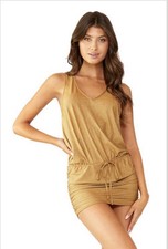 Sarah Gold Metallic Mini dress