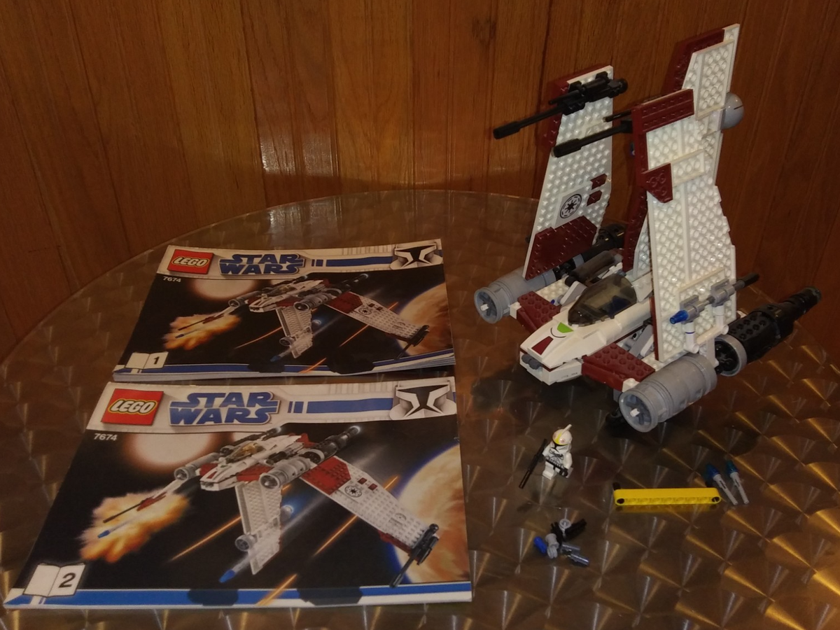 LEGO Star Wars The Clone Wars 7674 V-19 Torrent COMPLETE | eBay