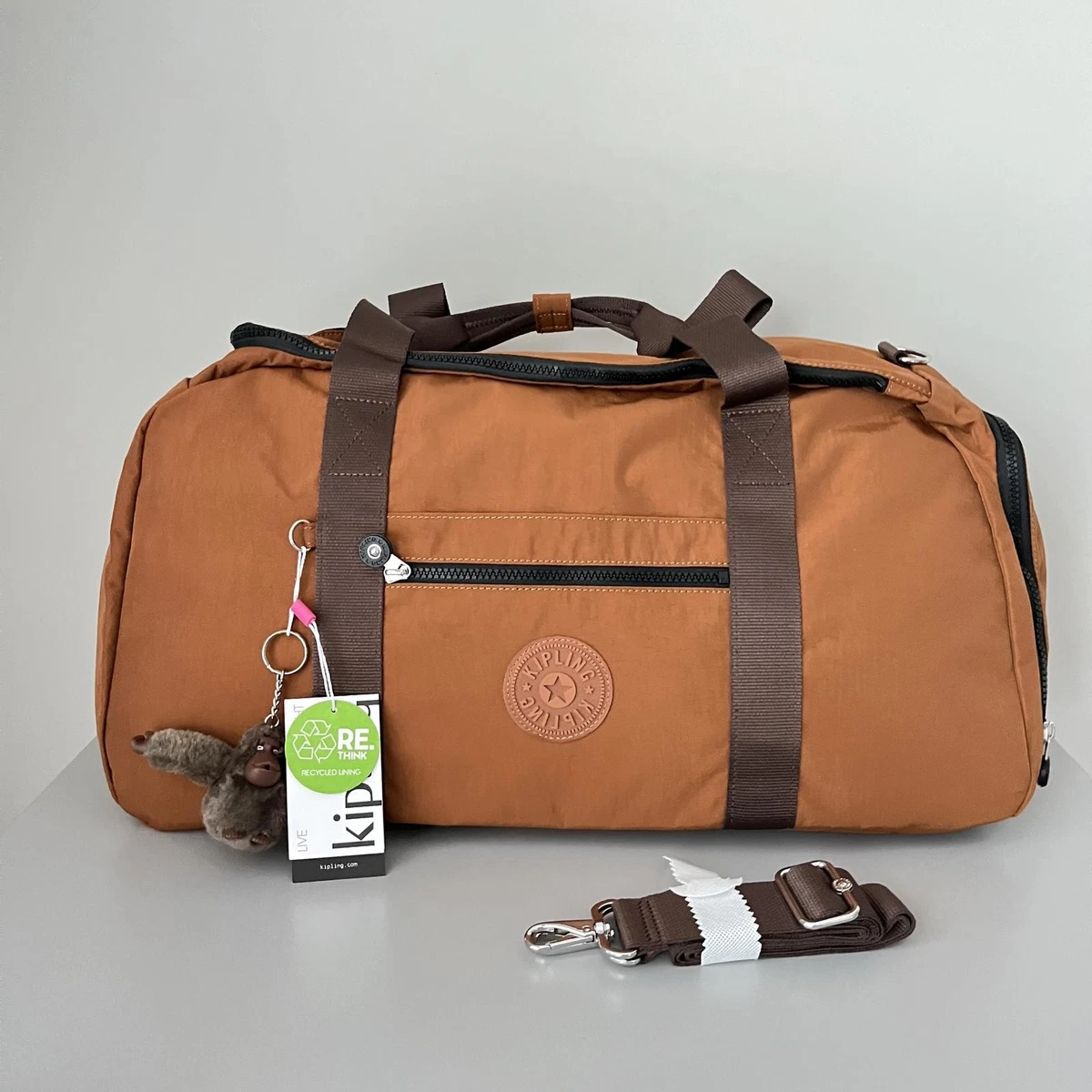 Kipling Convertible Backpack Victoria Tang & Fanny Bag Belt 2PC The Kipling x Victoria Tang collection features gradient  main image 2