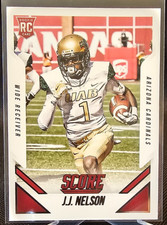 2015 Panini Score J.J. Nelson RC #430 Arizona Cardinals