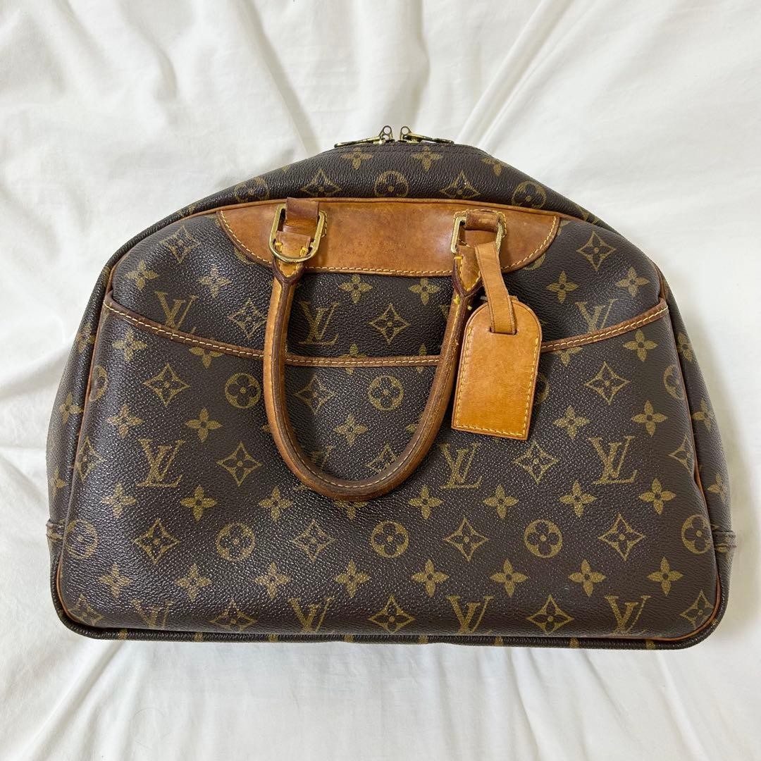 LOUIS VUITTON Monogram Handbag Deauville From Japan