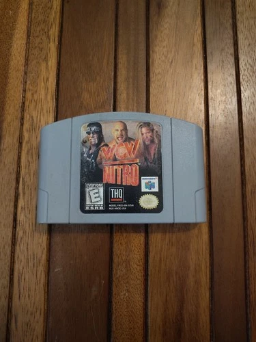 WCW Nitro (Nintendo 64 N64 1999) Authentic - Cartridge Only - Tested and Working