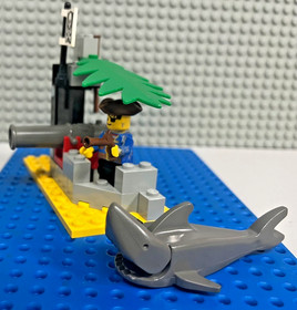 Vintage Lego System Set 1492 Battle Cove 100% Complete With Instructions