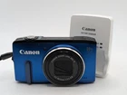 Canon PowerShot SX270 HS 12.1MP Digital Camera Blue Tested w/ Charger & SD Card