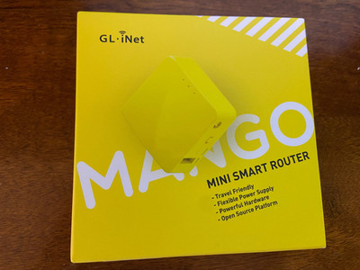 GL.iNet 300Mbps Pocket Wireless Router VPN Mango GL-MT300N-V2 Mini Travel WiFi
