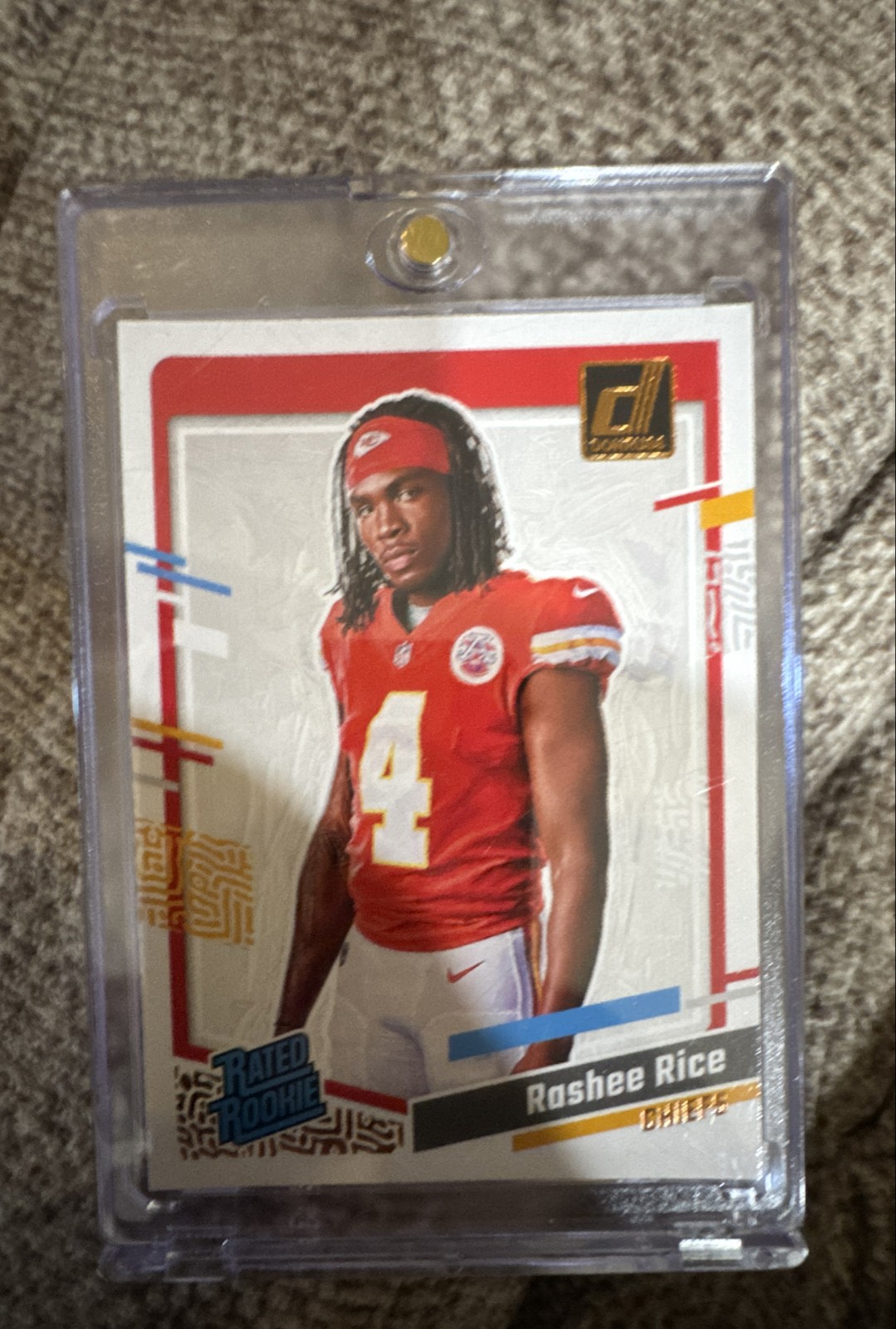 2023 Panini Donruss - Rated Rookie Portrait Rashee Rice #17 (RC)