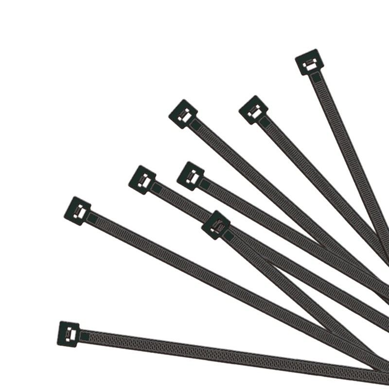 Kabelbinder Kabel Binder Set 60 Stück schwarz verschiedene Größen/Längen