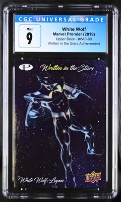 2019 Marvel Premier - WHITE WOLF #WIS-00 Written in the Stars ACHIEVEMENT CGC 9