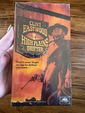 High Plains Drifter VHS 1973, 1990 Clint Eastwood MGM Watermark Brand New Sealed