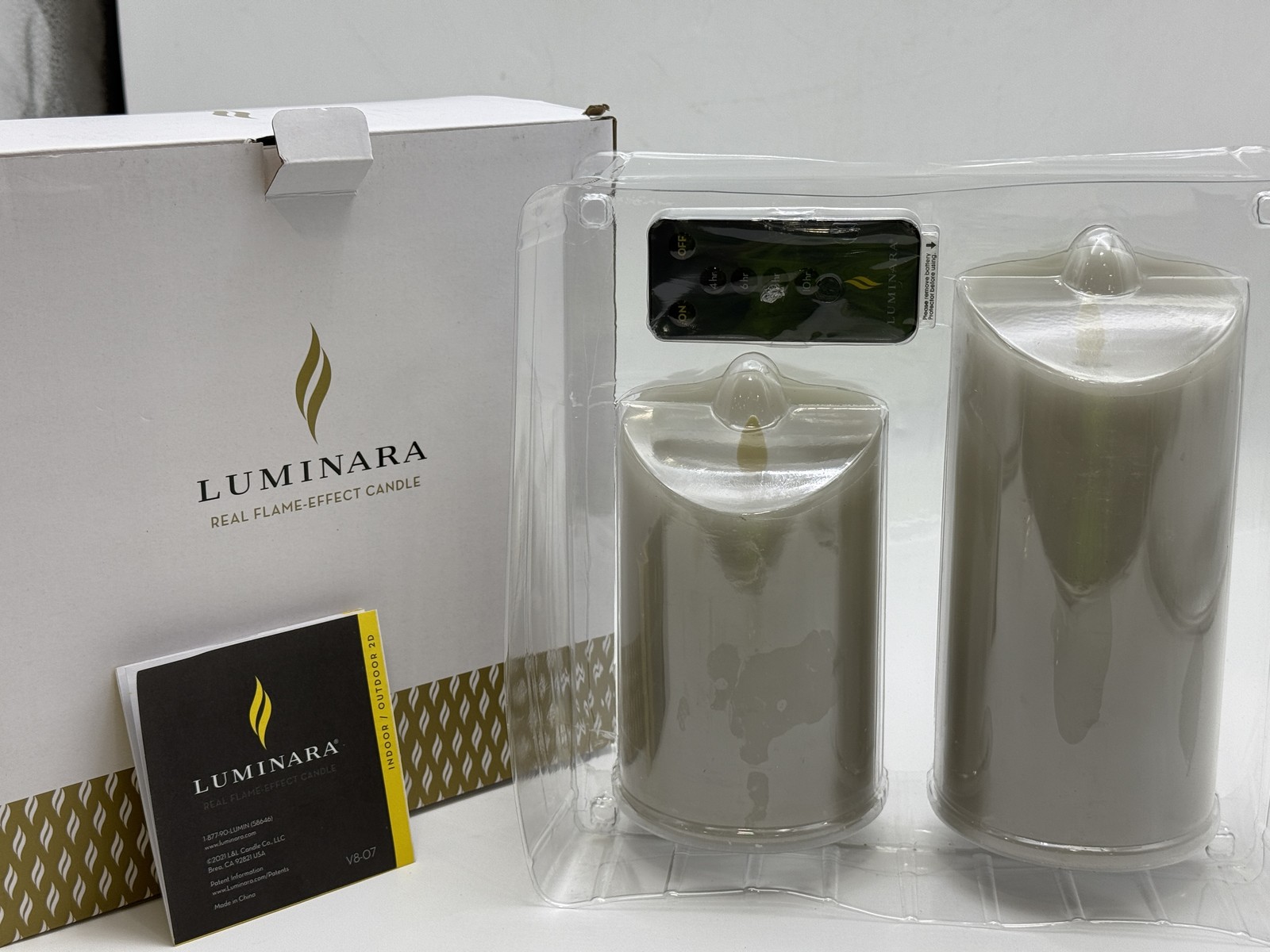 LUMINARA БЕСПЛАМЕННЫЙ ГЛАДКИЙ СЕРЕБРИСТО-СЕРЫЙ 11690₽