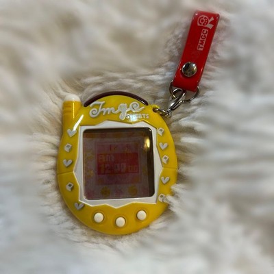 Tamagotchi Plus Caramel Red Virtual Pet Time Capsule Tamagotchi Authentic