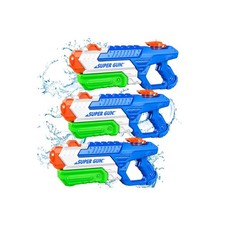 3 Pack Water Guns for Kids Adults, 600cc High Capacity Super Squirt Blaster S...
