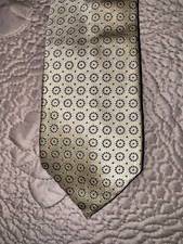 ERMENEGILDO ZEGNA COUTURE Silk LUXURY Tie ITALY 59" long