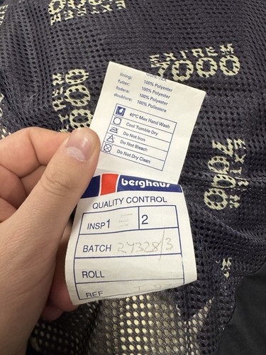 Rare Vintage 90S Berghaus Aksu Extrem7000 Windbreaker Jacket Gore Tex Men L Size - Bild 12 von 15