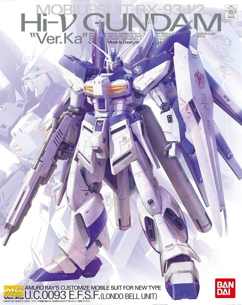 MG 1/100 RX-93-V2 Hi-vガンダム Ver.Ka MG 1/100 RX-93‑V2 Hi‑V (Hi‑Nu) Gundam Ver.Ka – Brand New Sealed | eBay
