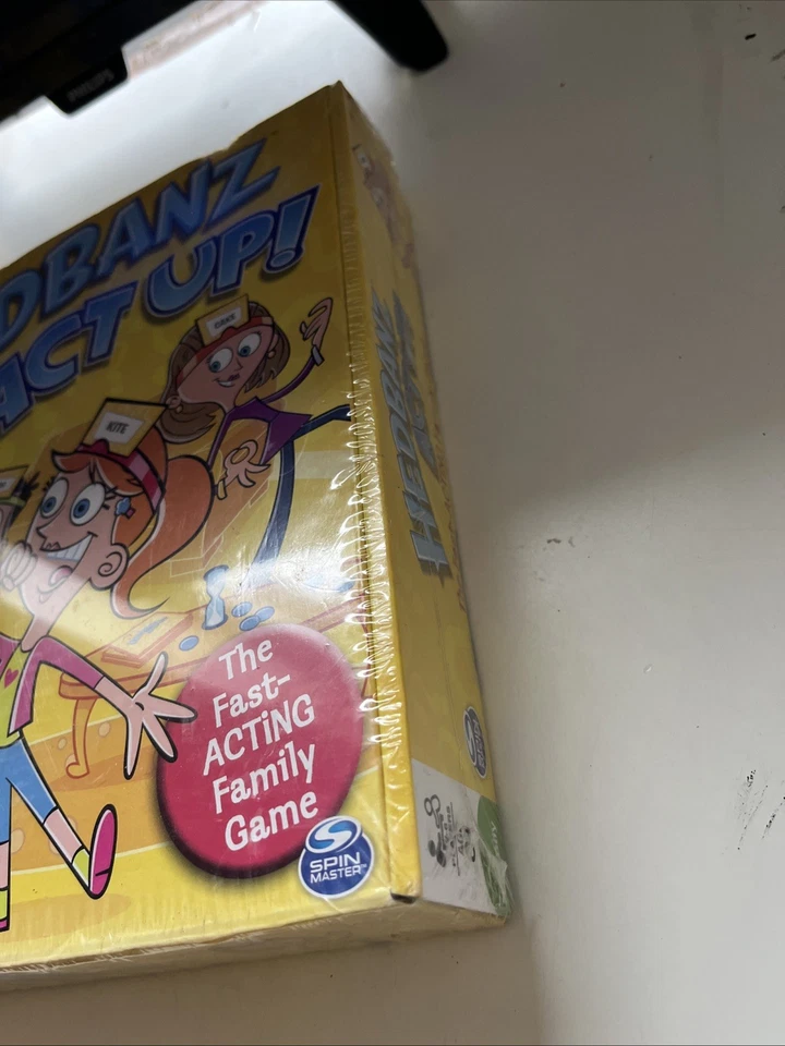 Hedbanz Act up! Family Fast Acting Board Game By Spin Master 2006 8+ New Sealed - Image 3 of 4