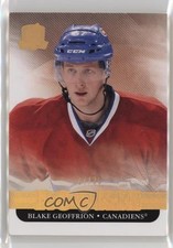 2011-12 Upper Deck The Cup Rookie Gold Spectrum 17/25 Blake Geoffrion #127 4f5
