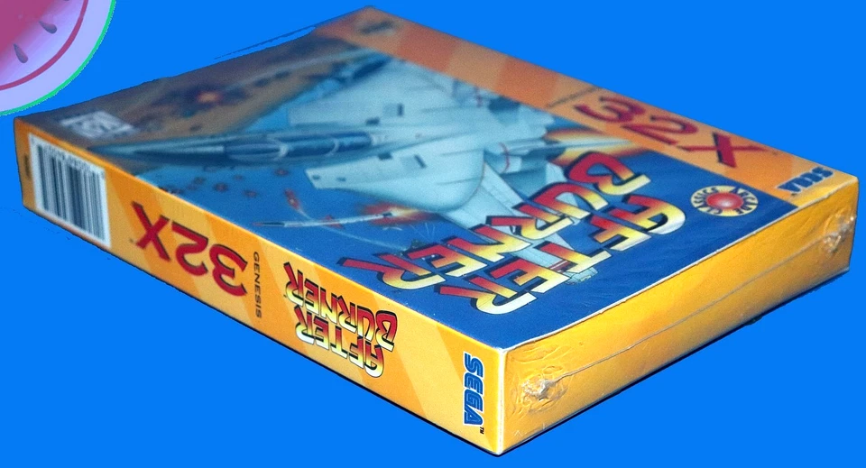 New FACTORY SEALED Sega 32X Game Genuine AFTERBURNER 100% Authentic CIB in Box - Image 4 of 4