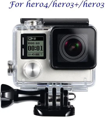 MARKENLOS Suptig Ersatz Wasserdicht Case Schutzhülle für GoPro Hero 4, Hero 3+