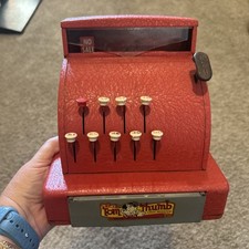 Vintage Tom Thumb Cash Register Western Stamping Co. Jackson, Michigan Works