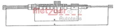 Original Metzger cable pull parking brake 10.6023 for Peugeot